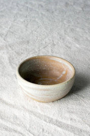 Handcrafted Ceramic Dipping Bowl, Sandstone