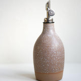 Handcrafted Ceramic Oil Bottle, Sandstone