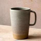 Handcrafted Ceramic Latte Mug, Sandstone