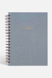 The Self Care Planner, Weekly Edition, French Blue Linen