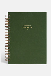 The Self Care Planner, Weekly Edition, Fern Green Linen