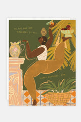 Balancing Mom | Birthday Card