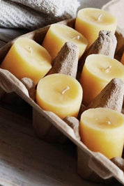 Natural Beeswax Votives