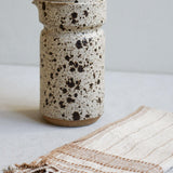 Speckled Stoneware Bedside Carafe Set | Artisan Crafted Ceramic
