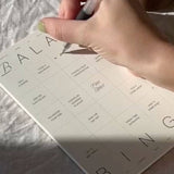 Balance Bingo Pad: a Nostalgic Take on Cultivating Balance