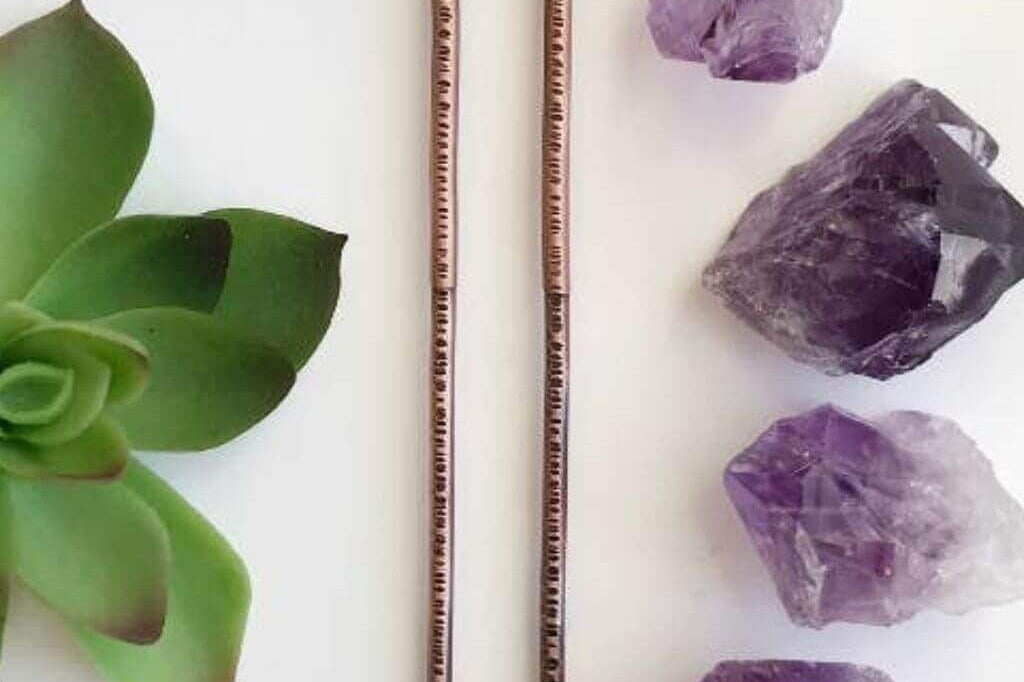 Amethyst Hair Pin Aerow