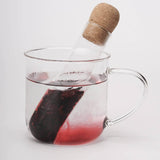 Tea Infuser Tube | Glass + Cork