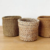 Foliage Storage Plant Basket Set of 3 | Fair Trade + Handwoven