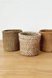 Foliage Storage Plant Basket Set of 3 | Fair Trade + Handwoven