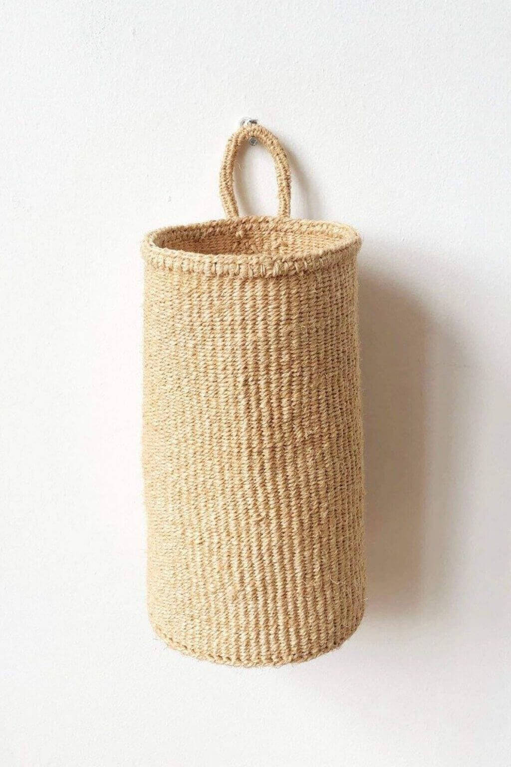 Hanging Storage Basket | Fair Trade + Handwoven Amsha