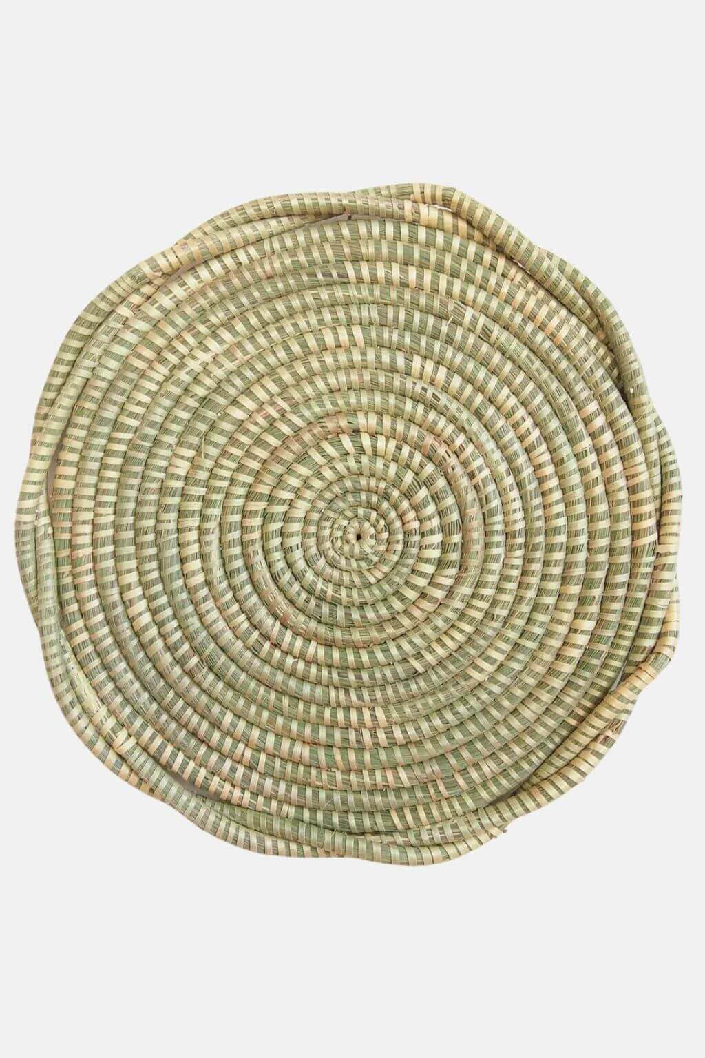 Twisted Sweetgrass Trivet | Fair Trade + Handwoven