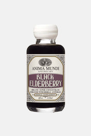 Black Elderberry Syrup, 4 fl. oz Enhanced with Botanical Anti-virals Anima Mundi Apothecary