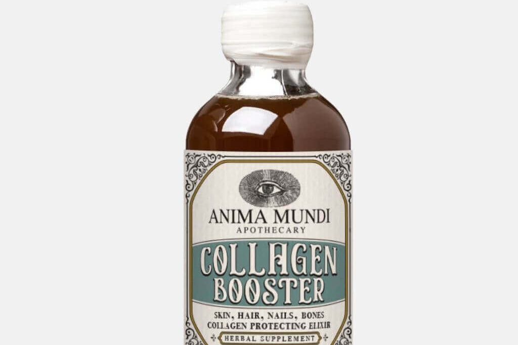COLLAGEN BOOSTER 2 oz. Vegan Elixir : Skin, Hair, Nails + Bones Anima Mundi Apothecary