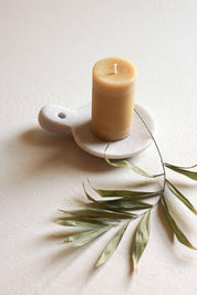 Pure Beeswax Petite Pillar Candle, 30 hour Artisan Made