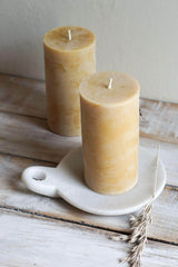 Pure Beeswax Pillar Candle, 3x6"