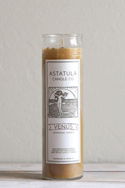 Beeswax Venus Intention Meditation Candle Astatula Candle Co.
