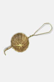 Handwoven Brass Tea Strainer