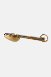 Gold Measuring Spoons, Set of 6