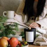 Cedar Luxury Candle | Bougie Parfumée Cèdre