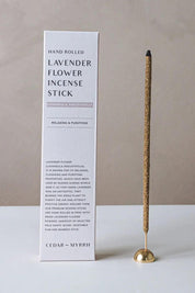 Lavender Flower Hand Rolled Incense Sticks