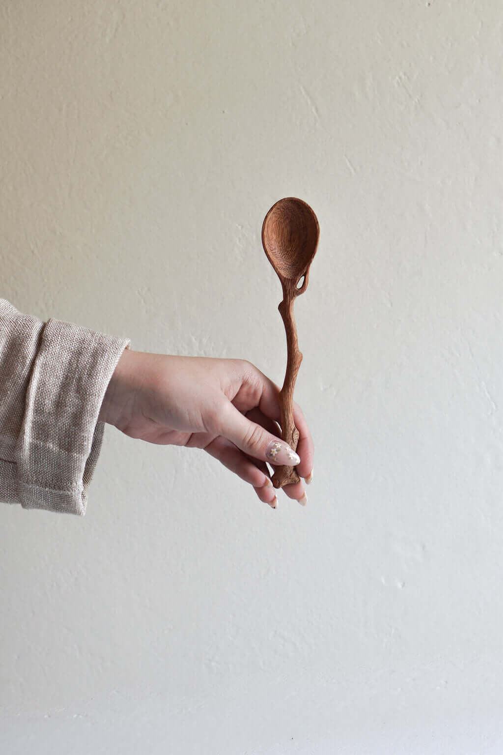 Twig Handled Doussie Wood Spoon