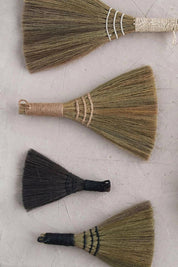 Natural Whisk Brooms, set/4