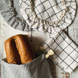 Linen Blend Bread Makers Set | Bread Bag + Bowl Cover