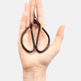 Forged Steel Herb Snips | Petite Garden Scissors in Leather Pouch
