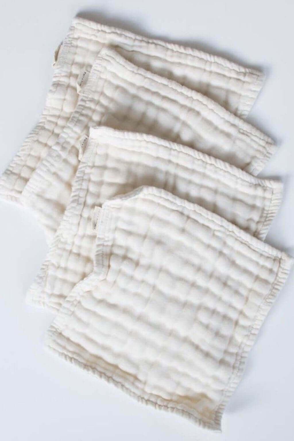 Organic Fair Trade Washcloths, set/4