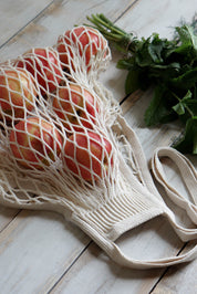 Filt Genuine French Market Bag | Ecru String Net Shopper