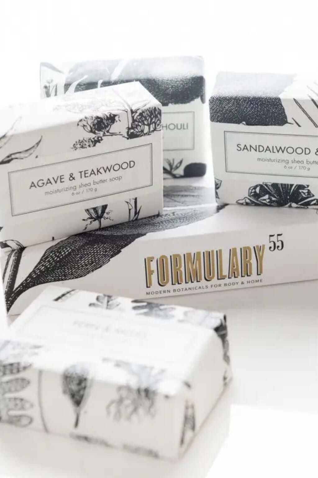 Formulary 55's Soap Gift Set | Earthy Scents