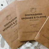 Eco-Friendly Sponge + Swedish Dish Cloth Set