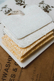 Eco-Friendly Sponge + Swedish Dish Cloth Set