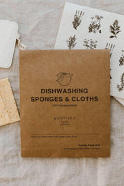 Eco-Friendly Sponge + Swedish Dish Cloth Set