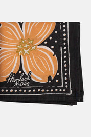 Hemlock Dogwood Bandana | Midnight Floral Design