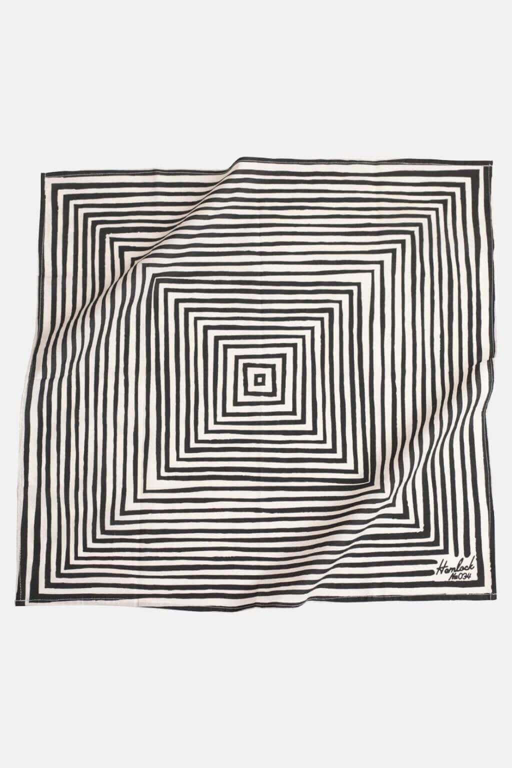 Sammie B Bandana | Monochrome Mod Stripes