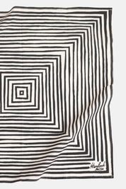 Sammie B Bandana | Monochrome Mod Stripes