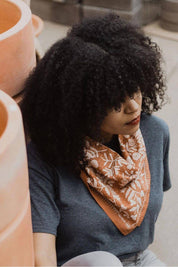 Terra Bandana | Terracotta + Blush Floral Design