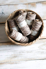 Earthy Variegated Hemp Cord Spool Hemptique