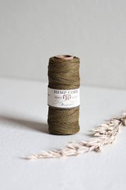 Sage Hemp Cord Spool Hemptique