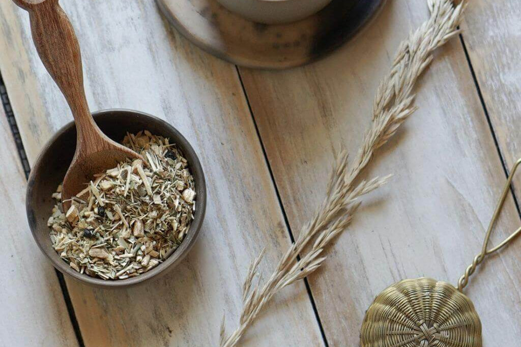 Handwoven Brass Tea Strainer Imported