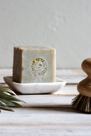 Belle de Provence Square Marble Soap Dish
