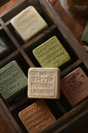 Cultiverre Thyme Rosemary Lavender French Cube Soap by Maitre Savonitto