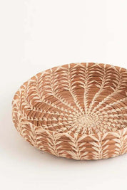 Cecilia Pine Needle Basket | Fair Trade + Handwoven