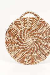 Fronds Hanging Pine Needle Trivet | Fair Trade + Handwoven