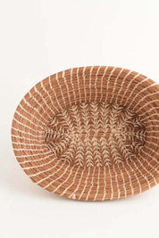 Rosa Pine Needle Basket | Fair Trade + Handwoven