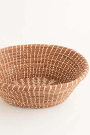 Rosa Pine Needle Basket | Fair Trade + Handwoven