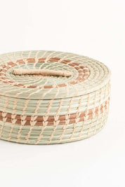 Tortilla Pine Needle Basket | Fair Trade + Handwoven