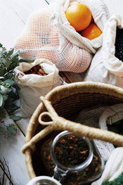 Organic Cotton Produce Bulk Bags 3pc Set