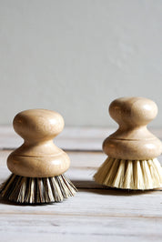 Sustainable Dishwashing Duo | Pot Scrubber + Dish Brush